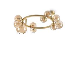 Ideal Lux Perlage Pl10 Ambra Plafon 327808