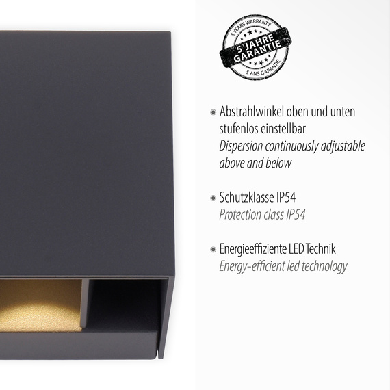 Lampa Ścienna Paul Neuhaus Block 003902-032300