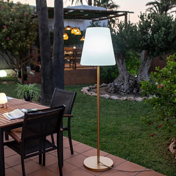 Lampa Stojąca Zewnętrzna Moosee Lola LUMLLS180BRSSNW