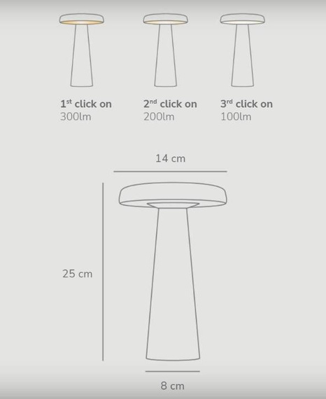 Nordlux 2220155050 Lampka nocna Arcello 