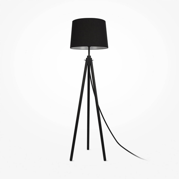 Podłodowa lampa Calvin czarny (Z177FL-01B) - Maytoni