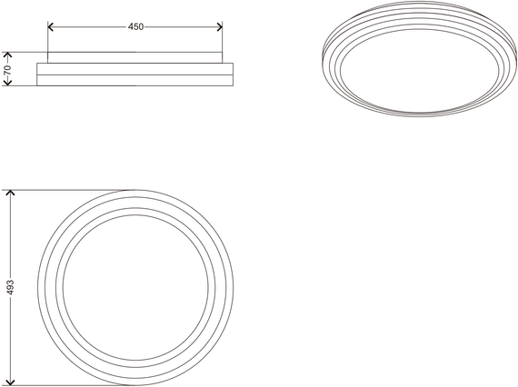 Zuma Line Rati 003064-031608 Plafon