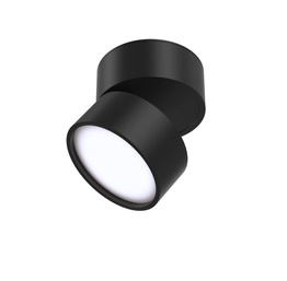 Spot sufitowy natynkowy Berella Light Rotu 12W BK BL5199 Czarny