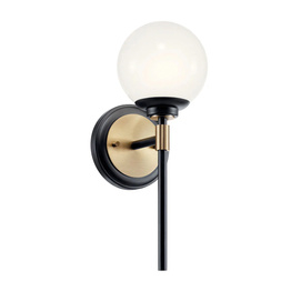 Kinkiet Elstead Lighting KL-BENNO1-BK-CPZ