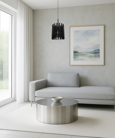 Lampa Sufitowa Elem Narni 6235/1P BL