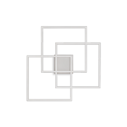 Plafon geometryczny LED biały Ideal Lux Frame-2 PL