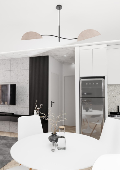 Lampa Sufitowa Emibig Lotus 2 Bl Gray (1462/2)