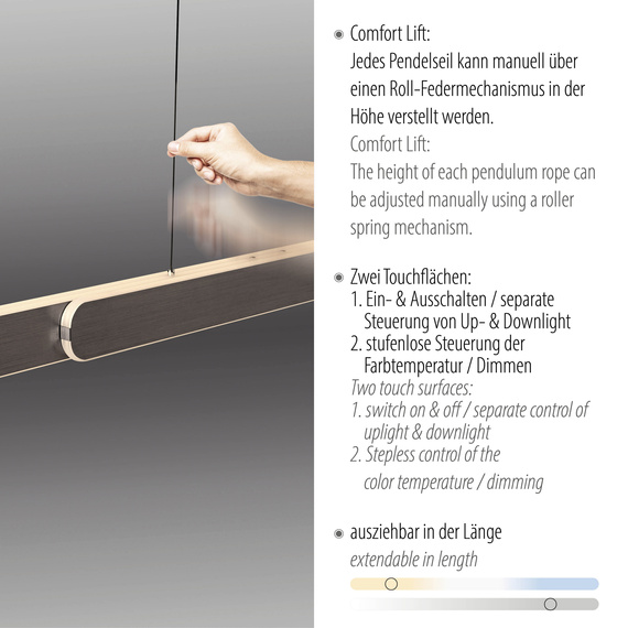 Żyrandol Paul Neuhaus Adriana Round 003902-032159