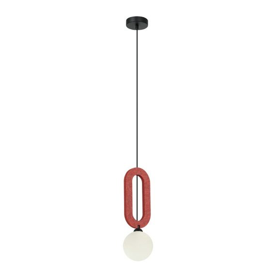 Lampa wisząca PND-59839-1-RED Italux  Masso 