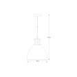 Lampa Wisząca Zuma Line Mensa 003064-026043