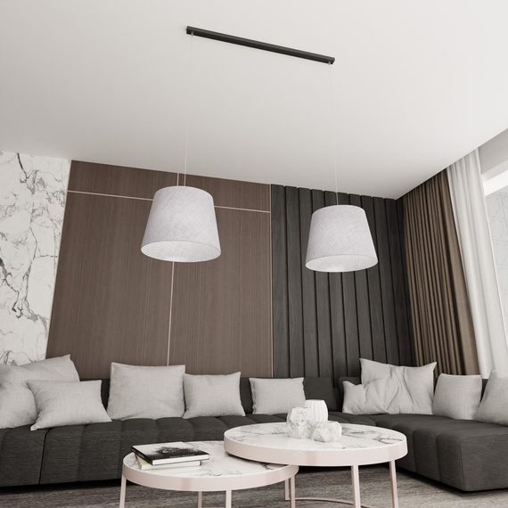 Żyrandol Emibig Epoca 2 Grey (1405/2)