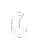 Lampa wisząca Fabbian LUMI MOCHI F07 A01 01