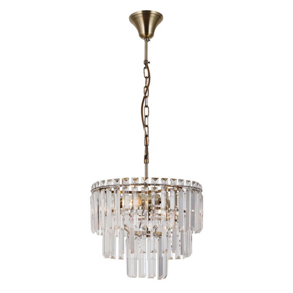 Italux Lampa wisząca kryształowa Buena PND-22320-4-ABR