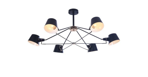 Lampa wisząca Maytoni Abigail MOD134PL-06B Czarny