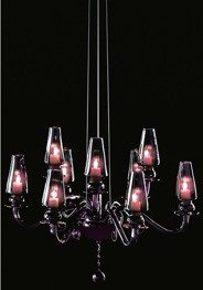 Oprawa sufitowa Italamp Rigel 344/6+3 fiolet