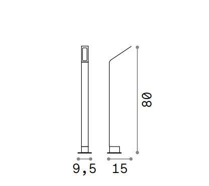 Lampa Stojąca Ideal Lux Agos 254319