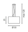Lampa wisząca Ramko Nodo Kolor 60 cm