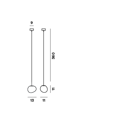 Foscarini Gregg Piccola Lampa wisząca FN218027_10