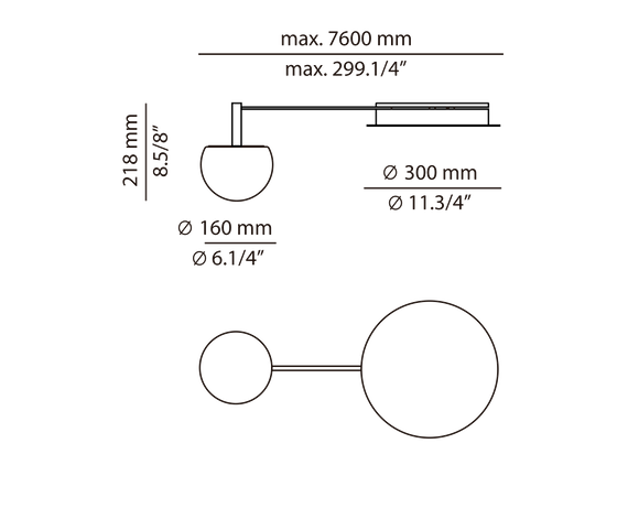 Plafon Estiluz Circ t-3820S