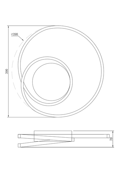 Lampa Sufitowa Zuma Line Willis 003064-030966