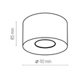 Oprawa natynkowa 3234 TK Lighting Orion