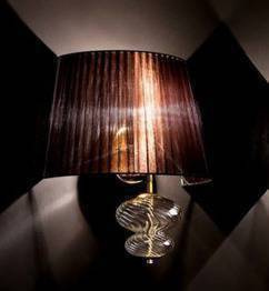 Kinkiet Vintage MUSA brązowy/złoto