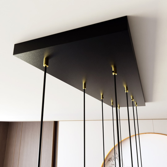 Lampa Wisząca Emibig Selter 9 Gold (1332/9)