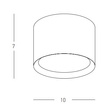 Plafon Zambelis 22134