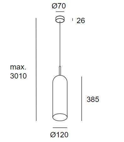 Lampa wisząca LEDS 00-8108-DN-14 Glam Grok