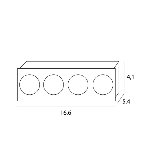 Wpust Maxlight Modular Hm180 4l