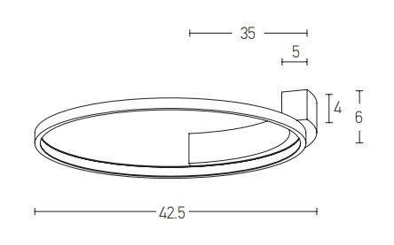 Lampa Sufitowa Zambelis 2075