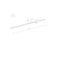 Kinkiet Nowodvorski Saber Led M 11380