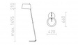 Lampa podłogowa Redlux Ritzy R12487