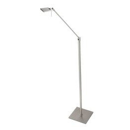 Lampa Podłogowa Pujol Del P-76 Nikiel Matowy