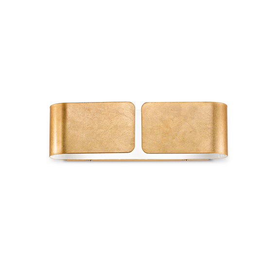 Oprawa Ścienna Ideal Lux Clip Ap2 Small Oro 088266