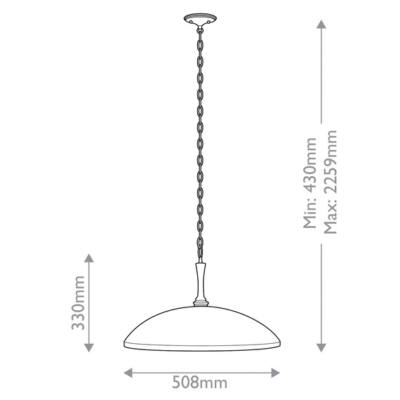 Żyrandol Elstead Lighting KL-DELAROSA-P-BK