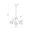 Żyrandol TK Lighting Zulia 5748