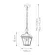 Lampa Wisząca Elstead BAYVIEW-8M-BK Bayview