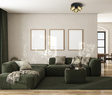 Reflektor Italux Lafin Spl-45379-3-Bk-Brss