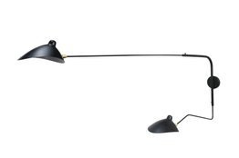 Kinkiet czarny regulowany duży Berella Light Estra 2 BL0249