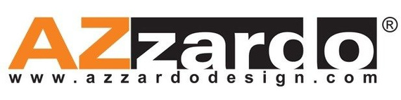 Adam S Lampa Ścienna Azzardo szara AZ1843+AZ2601