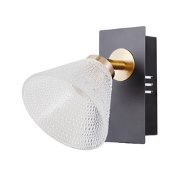 Italux Lampa ścienna WL-34393-1-BK-HBR Orella