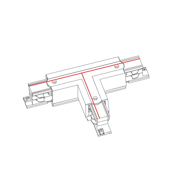 Złączka T do szynoprzewodu Nowodvorski Ctls Power T Connector Right 2 (T-R2) 8703