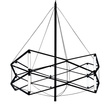 Step Into Design Zwis nowoczesny Space ST-9858 P/S black