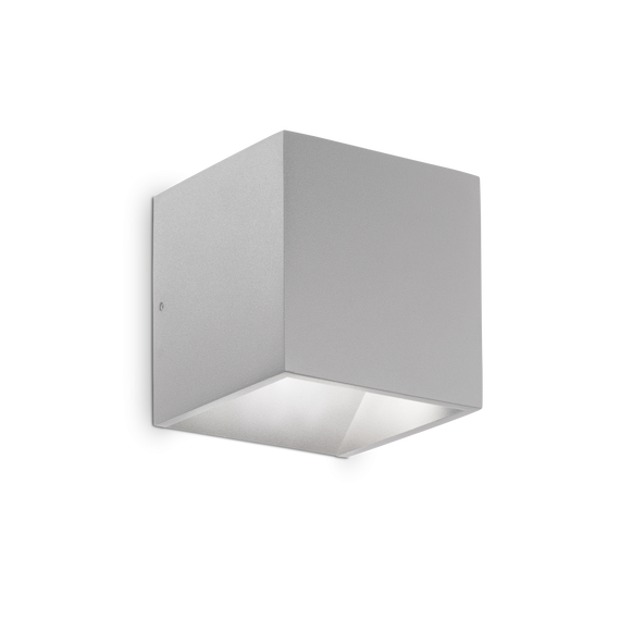 Kinkiet Zewnętrzny Ideal Lux Rubik Ap Grigio 4000k 326856