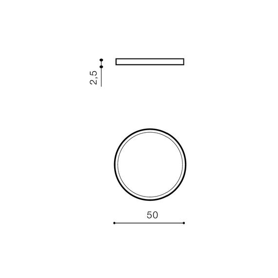 Plafon Azzardo Malta AZ4250