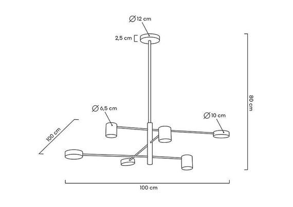 Lampa Wisząca Moosee Piazetta MSE1501100140