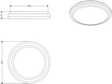 Zuma Line Rati 003064-031608 Plafon