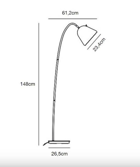 Lampa Podłogowa Nordlux 2112124001 Fleur