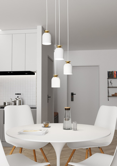 Lampa Wisząca Emibig Target 4 Prem Wh (1401/4PREM)